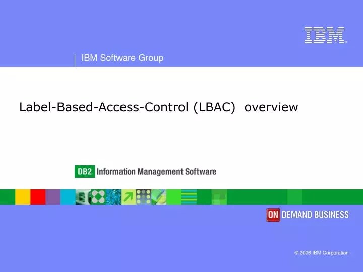 PPT LabelBasedAccessControl (LBAC) overview PowerPoint