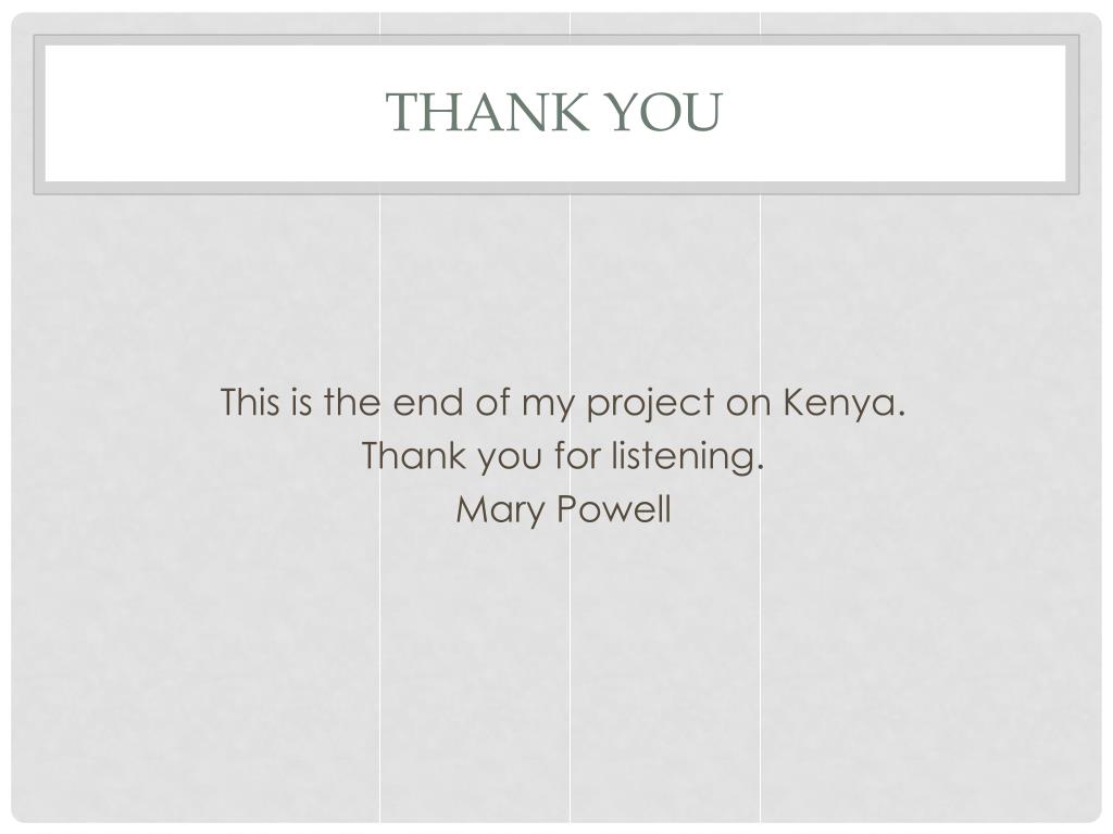 PPT Kenya PowerPoint Presentation, free download ID4712421