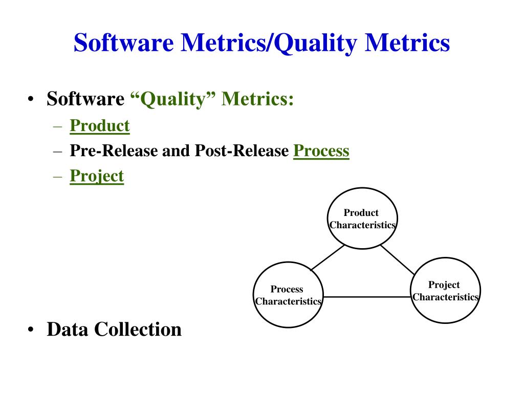 PPT Software Metrics/Quality Metrics PowerPoint Presentation, free