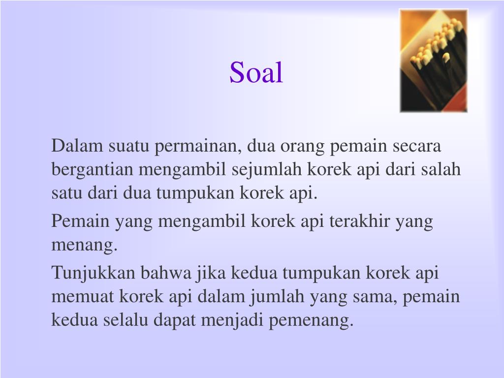 PPT Berapakah jumlah dari n bilangan ganjil positif pertama