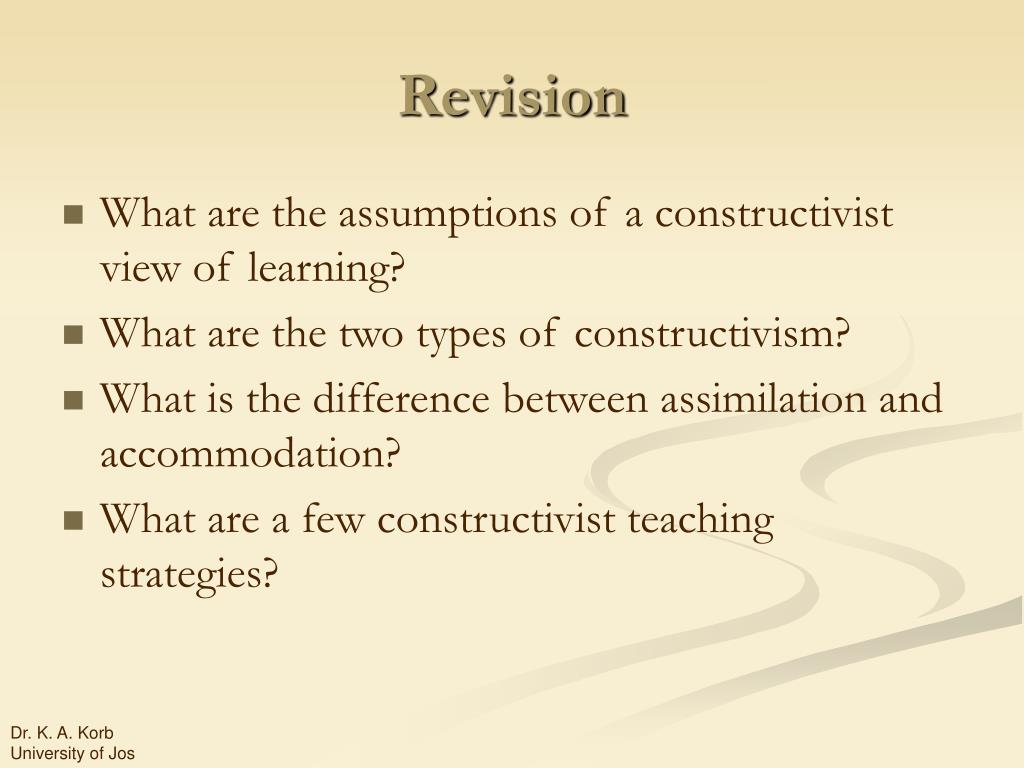 PPT Constructivism PowerPoint Presentation, free download ID4721266