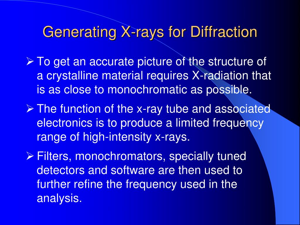 PPT The Generation of XRays PowerPoint Presentation, free download