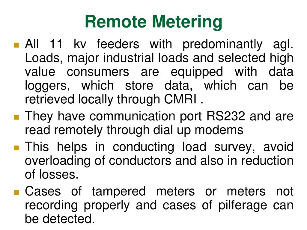 PPT IT in Power Distribution PowerPoint Presentation, free download