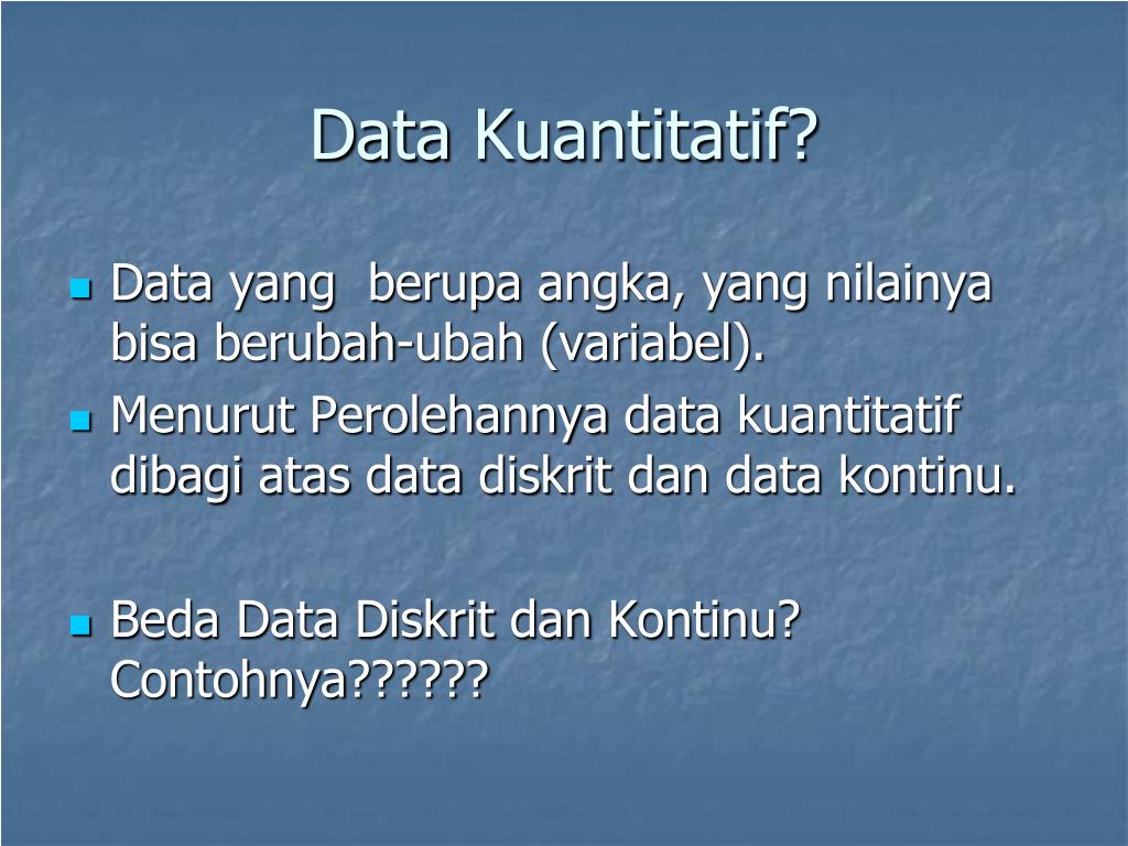Pengertian Dan Contoh Data Diskrit Dan Kontinu Sumber Berbagi Data