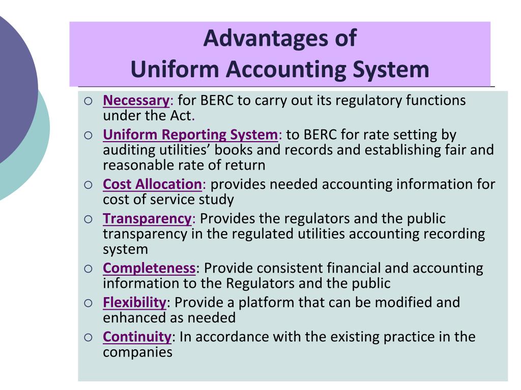 PPT Towards Introducing Uniform Energy Accounting The Rationale and