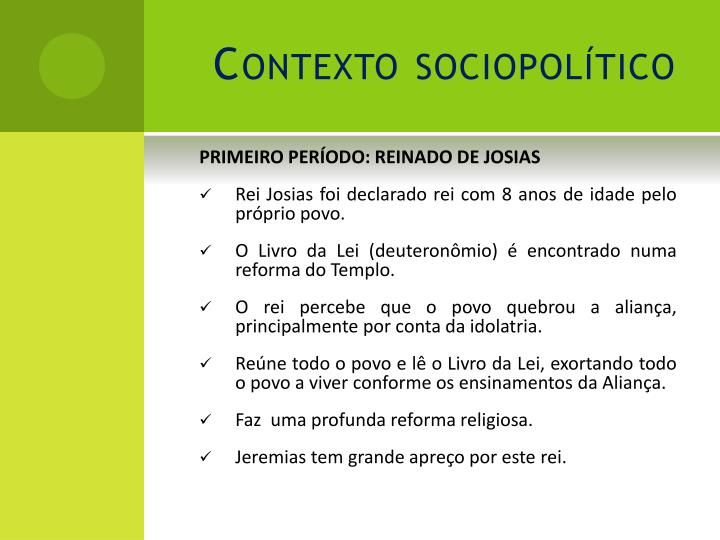 PPT PROFETA JEREMIAS PowerPoint Presentation ID4732497