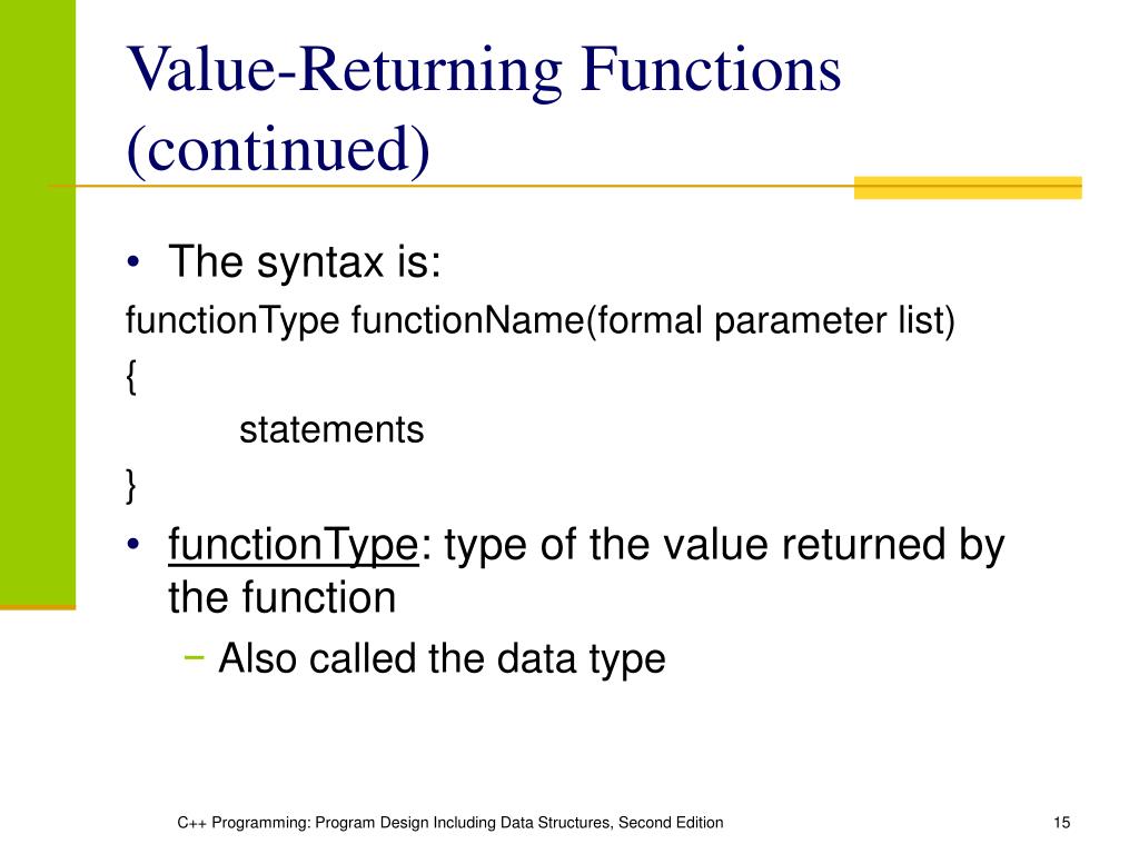 PPT C++ Programming Program Design Including Data Structures, Second