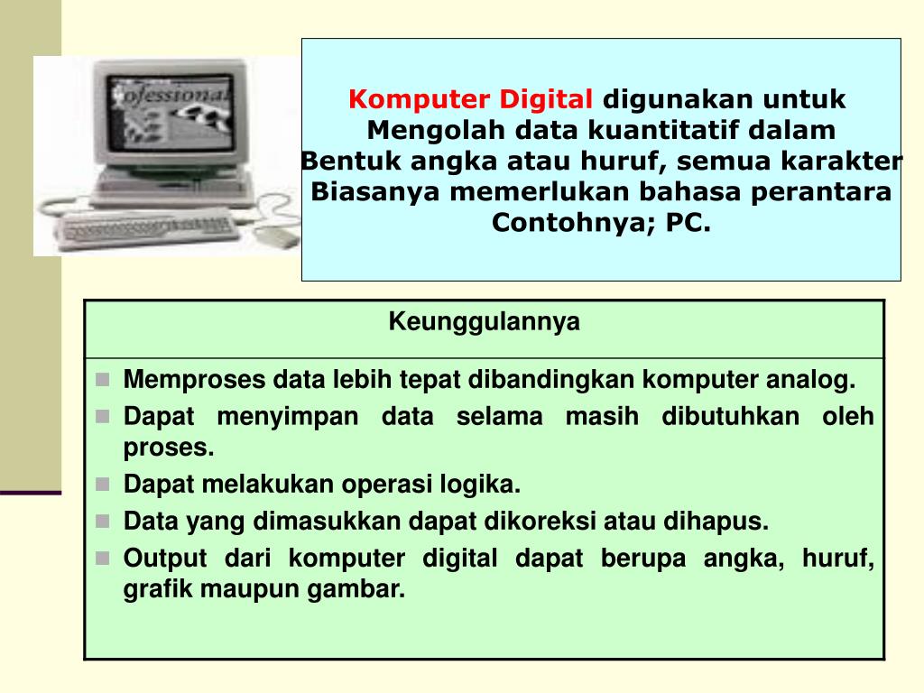 PPT PENGGOLONGAN DAN PENERAPAN KOMPUTER PowerPoint Presentation, free