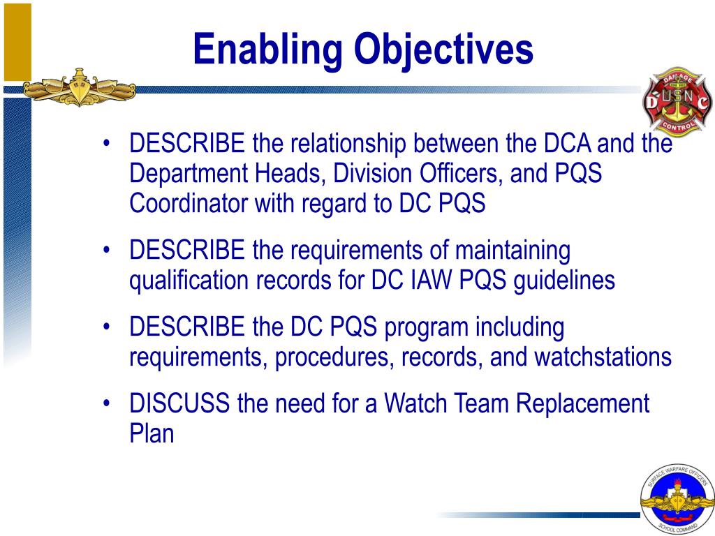 PPT DC Personnel Qualification Standards PowerPoint Presentation