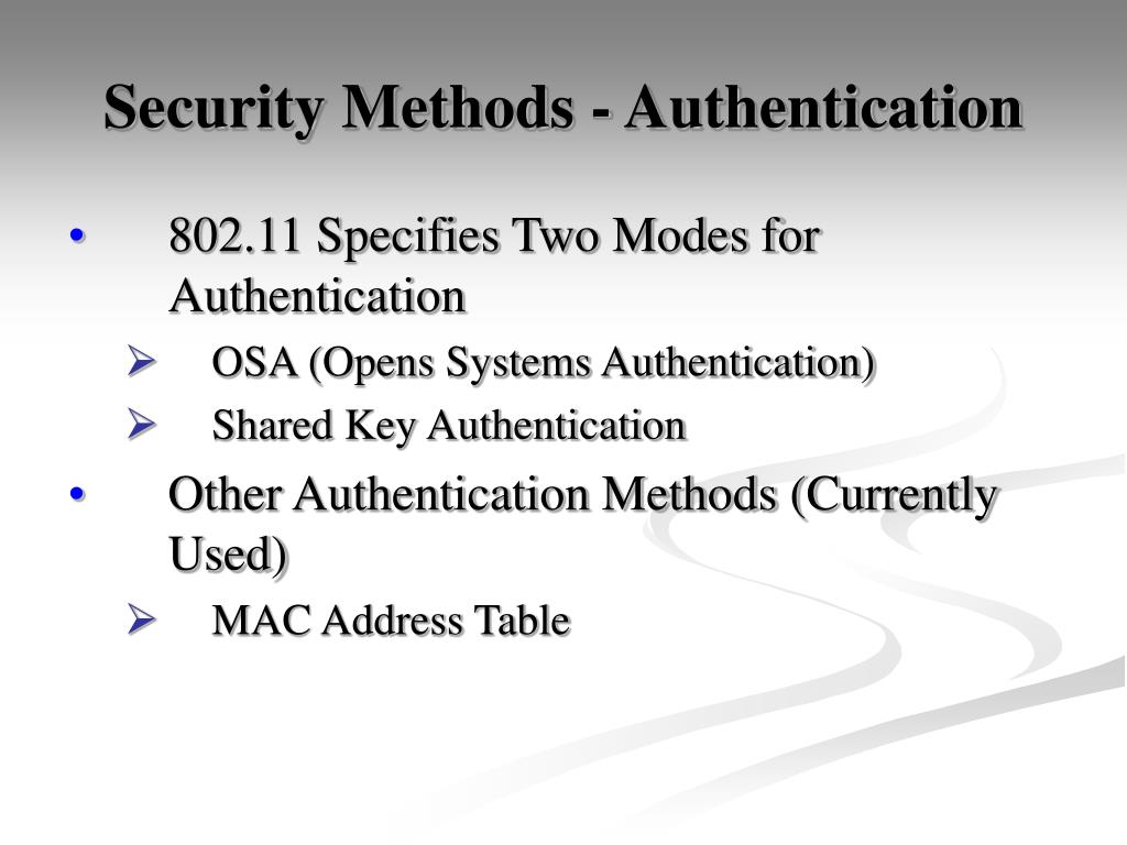 PPT 802.11 Wireless Security PowerPoint Presentation, free download