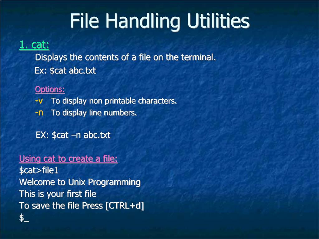 PPT The UNIX File System PowerPoint Presentation, free download ID