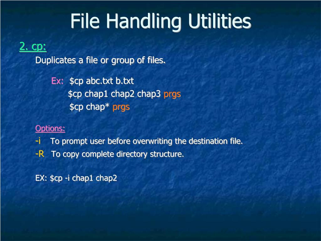 PPT The UNIX File System PowerPoint Presentation, free download ID