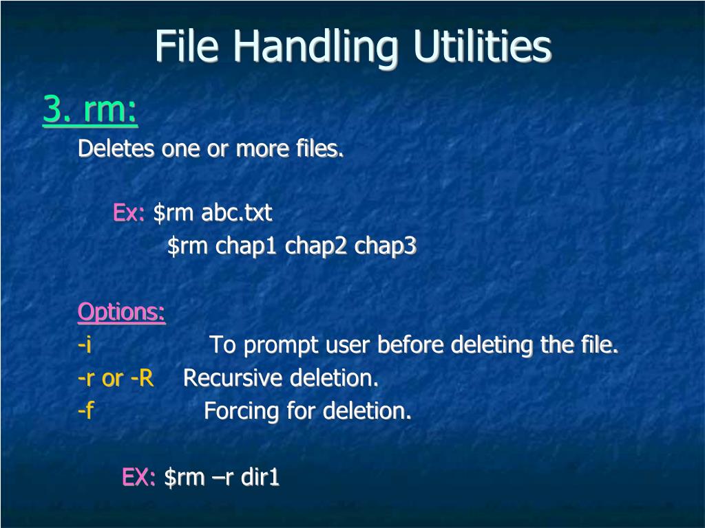 PPT The UNIX File System PowerPoint Presentation, free download ID