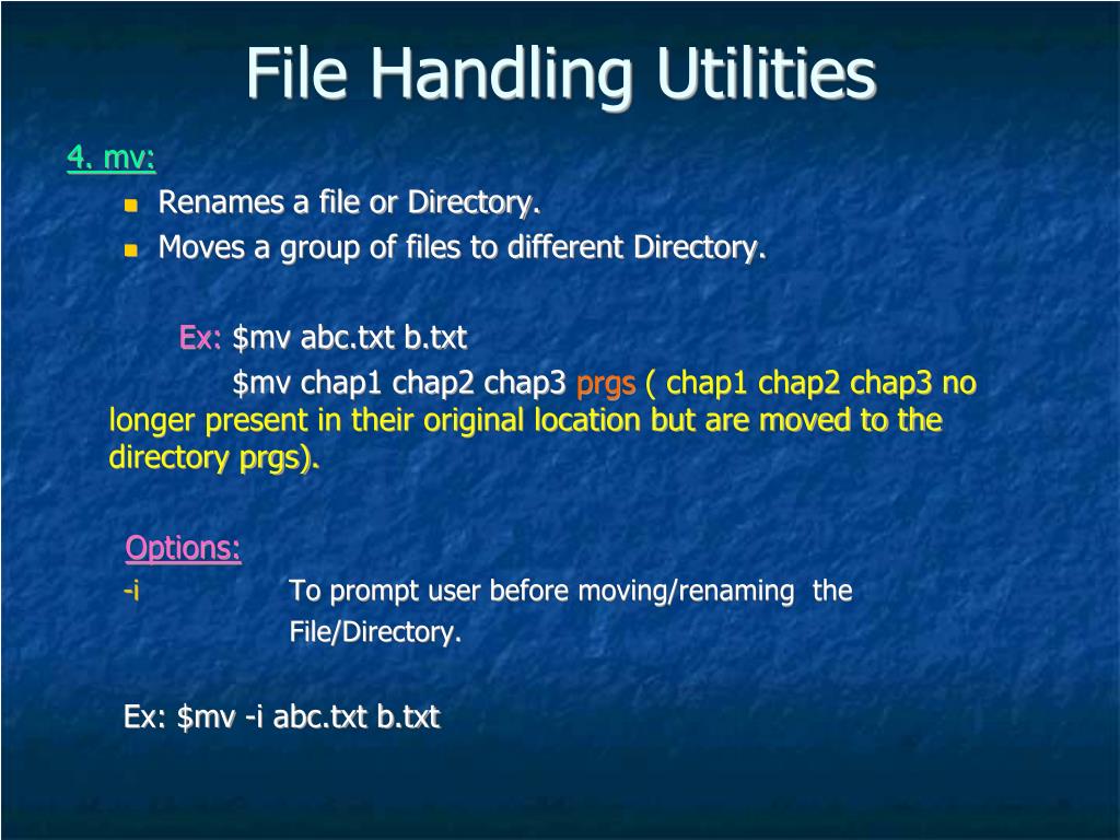 PPT The UNIX File System PowerPoint Presentation, free download ID