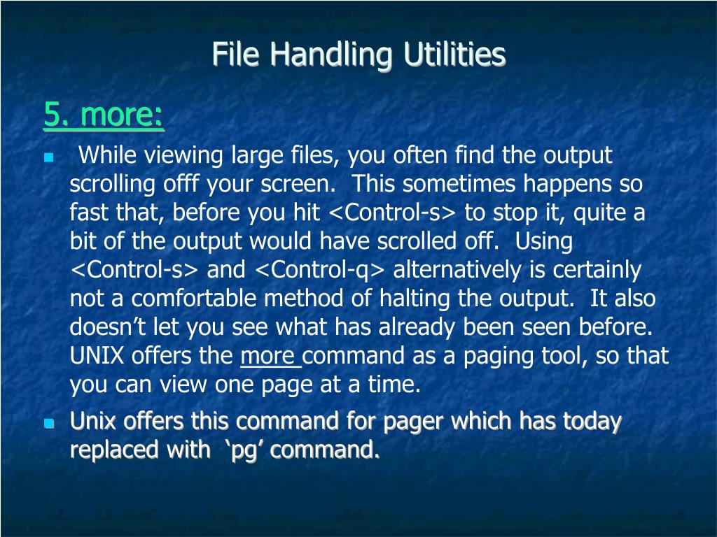 PPT The UNIX File System PowerPoint Presentation, free download ID