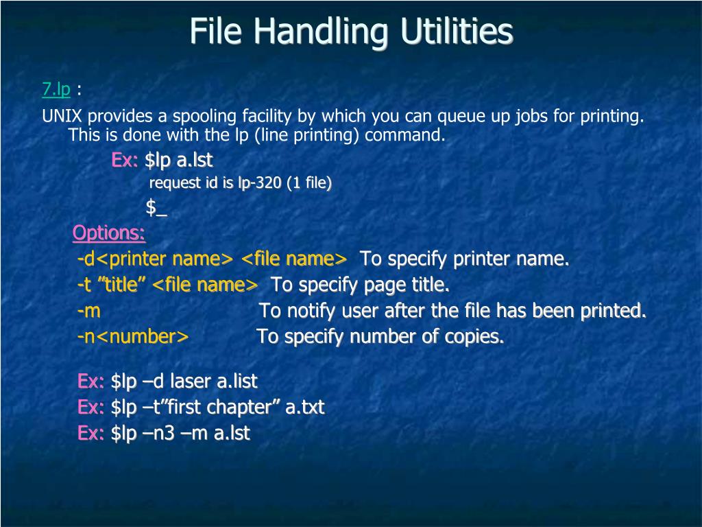 PPT The UNIX File System PowerPoint Presentation, free download ID