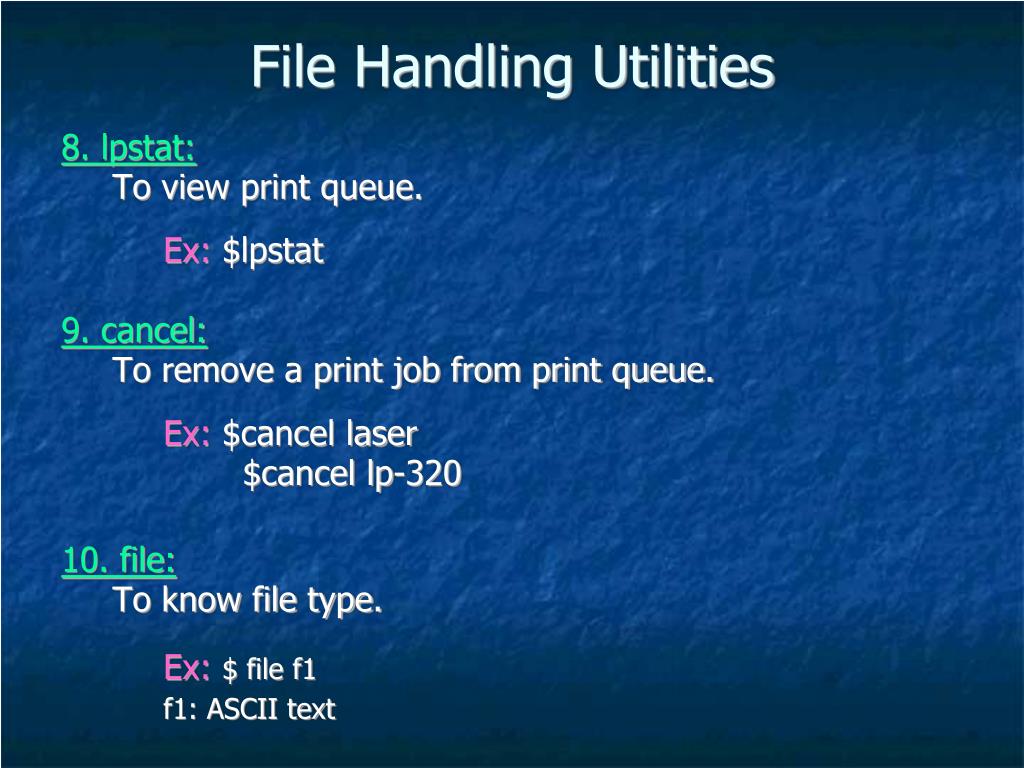 PPT The UNIX File System PowerPoint Presentation, free download ID