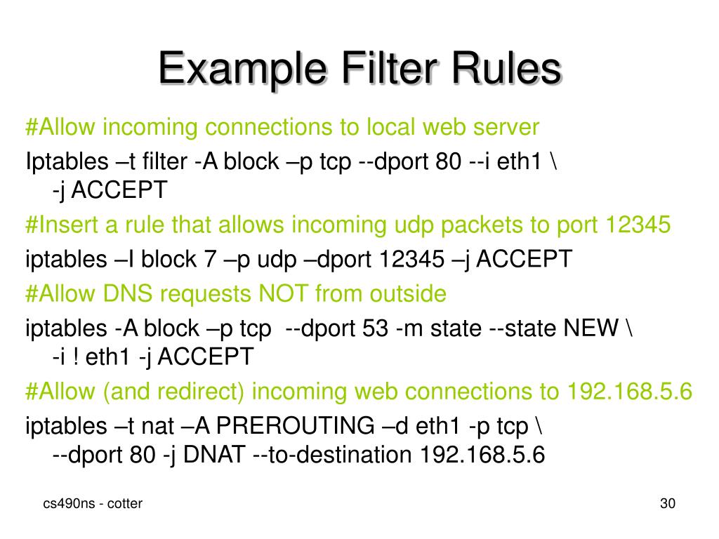 PPT Firewalls PowerPoint Presentation, free download ID4743980