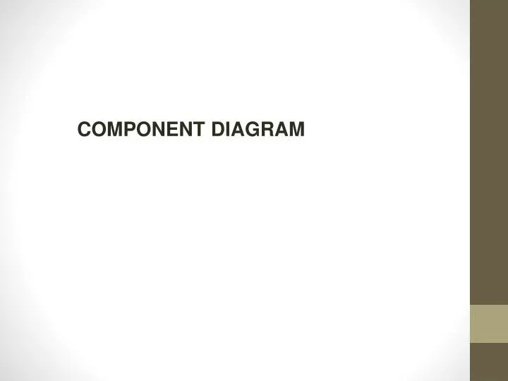 PPT - COMPONENT DIAGRAM PowerPoint Presentation, free download - ID:4744517