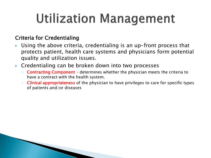 PPT Utilization Management PowerPoint Presentation ID4747836