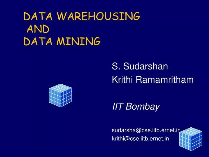 PPT DATA WAREHOUSING AND DATA MINING PowerPoint Presentation, free