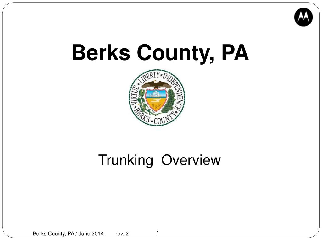 PPT Berks County, PA Trunking Overview PowerPoint Presentation, free