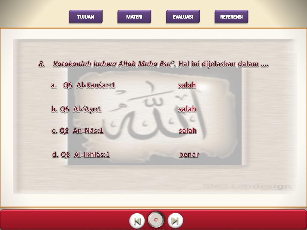 PPT Beriman Kepada Allah SWT PowerPoint Presentation, free download