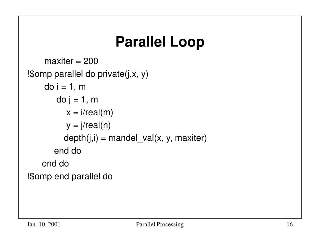 PPT Parallel Processing (CS 730) Lecture 5 Shared Memory Parallel