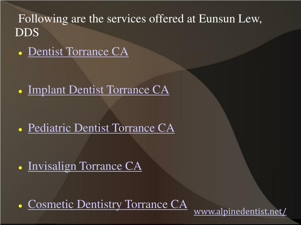 PPT Alpine Dentist PowerPoint Presentation, free download ID4760756