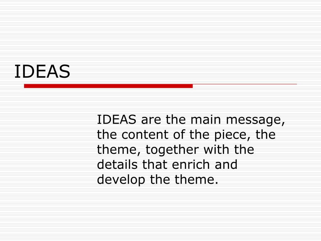 PPT IDEAS PowerPoint Presentation, free download ID4762605