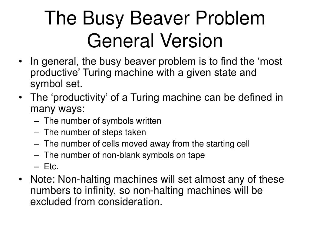 PPT Toward Conquering the Cracking (“ Busy Beaver”) Problem