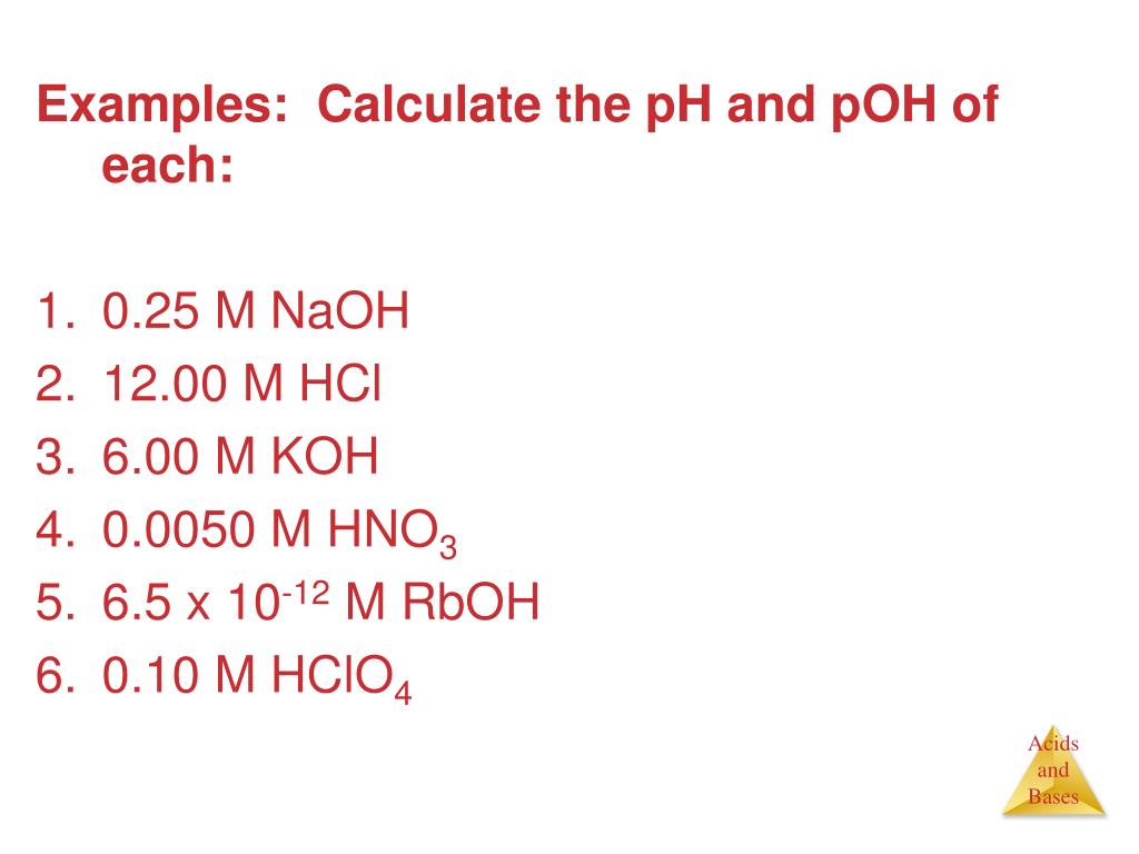 PPT Chapter 16 Acids and Bases PowerPoint Presentation, free download