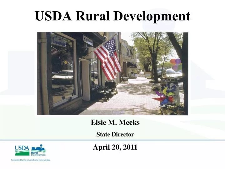 PPT USDA Rural Development PowerPoint Presentation, free