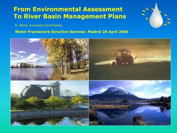 PPT From Environmental Assessment To River Basin Management Plans PowerPoint Presentation ID