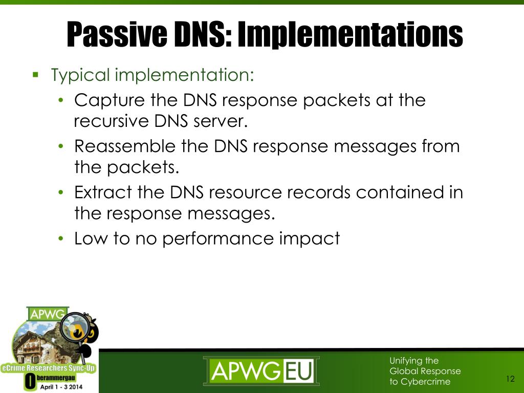 PPT dnstap high speed DNS logging without packet capture PowerPoint