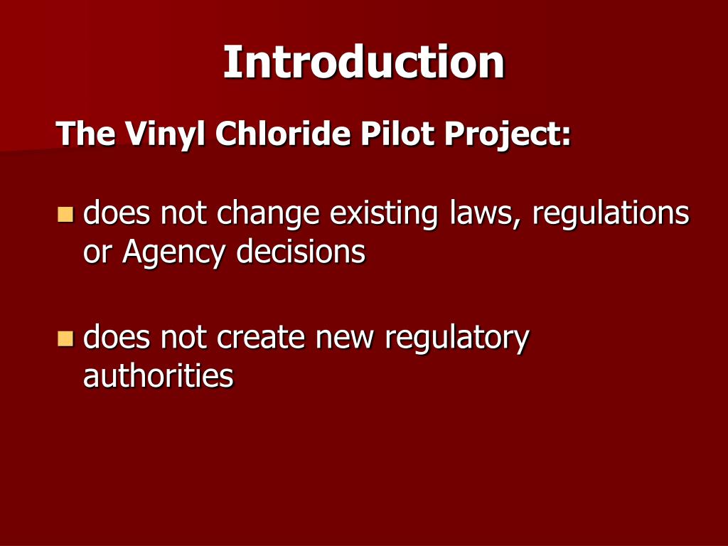 PPT Vinyl Chloride Emission Reduction Strategies PowerPoint