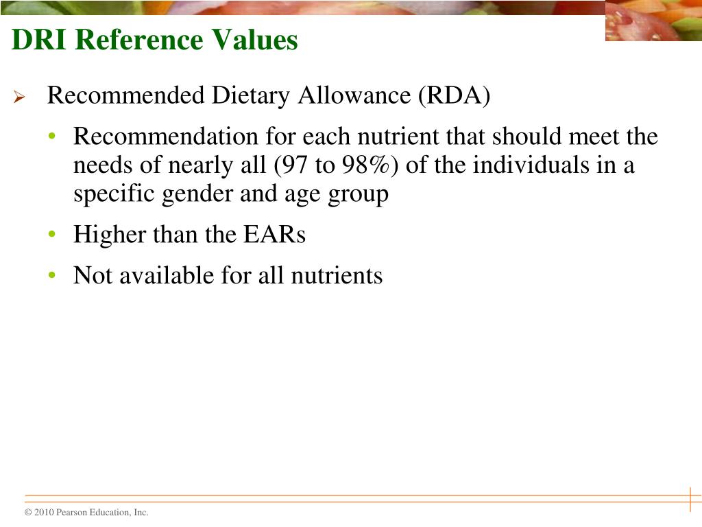 PPT Chapter 2 Tools for Healthy Eating PowerPoint Presentation, free