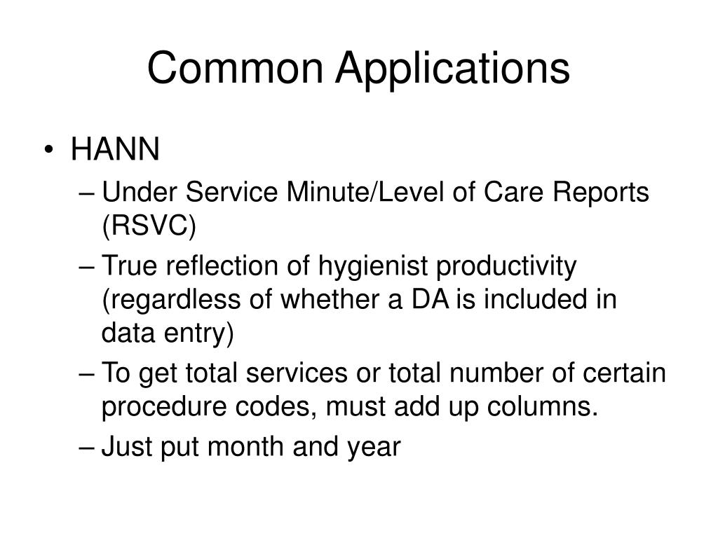 PPT Common Applications PowerPoint Presentation, free download ID