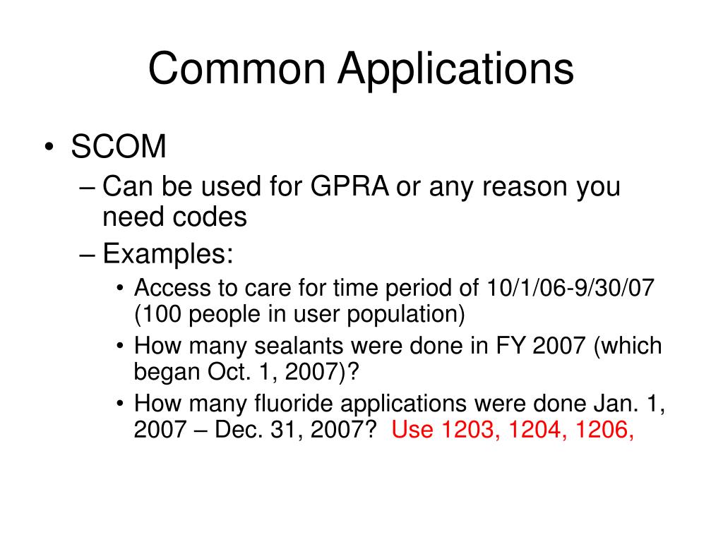 PPT Common Applications PowerPoint Presentation, free download ID