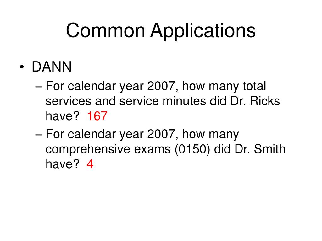 PPT Common Applications PowerPoint Presentation, free download ID