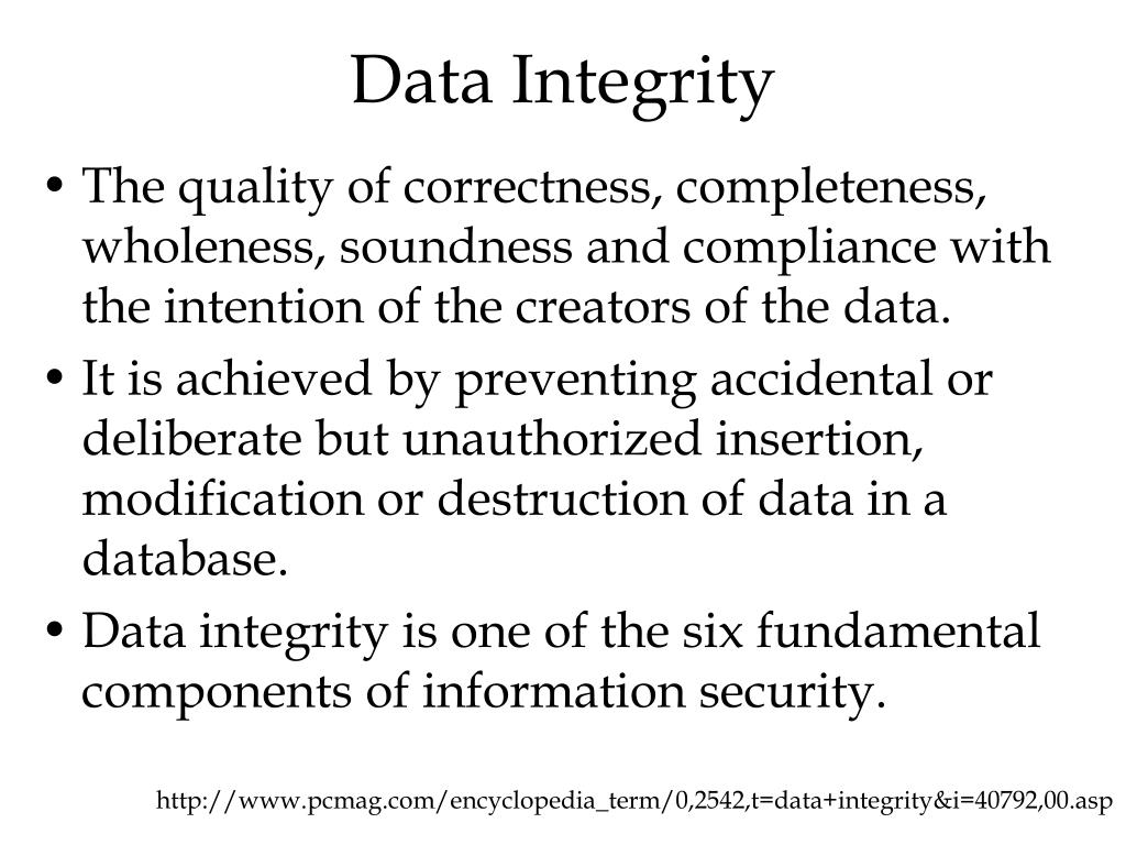 PPT FDA Regulatory Perspective Data Integrity PowerPoint