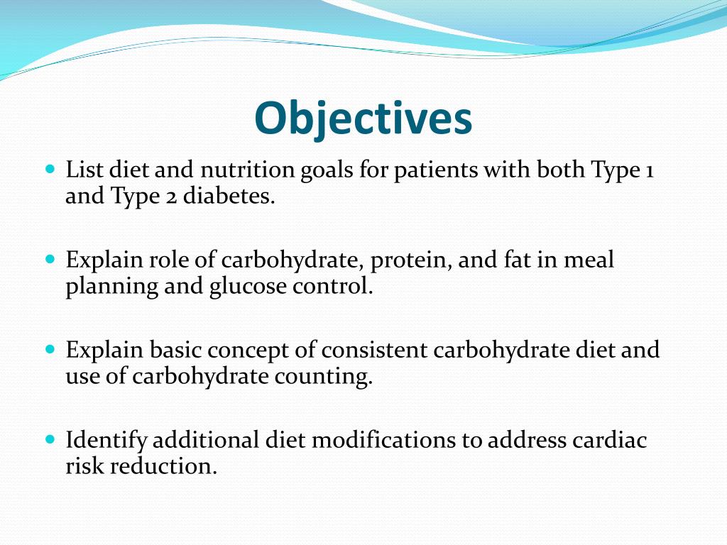 PPT Diet Teaching For the Diabetic Patient PowerPoint Presentation