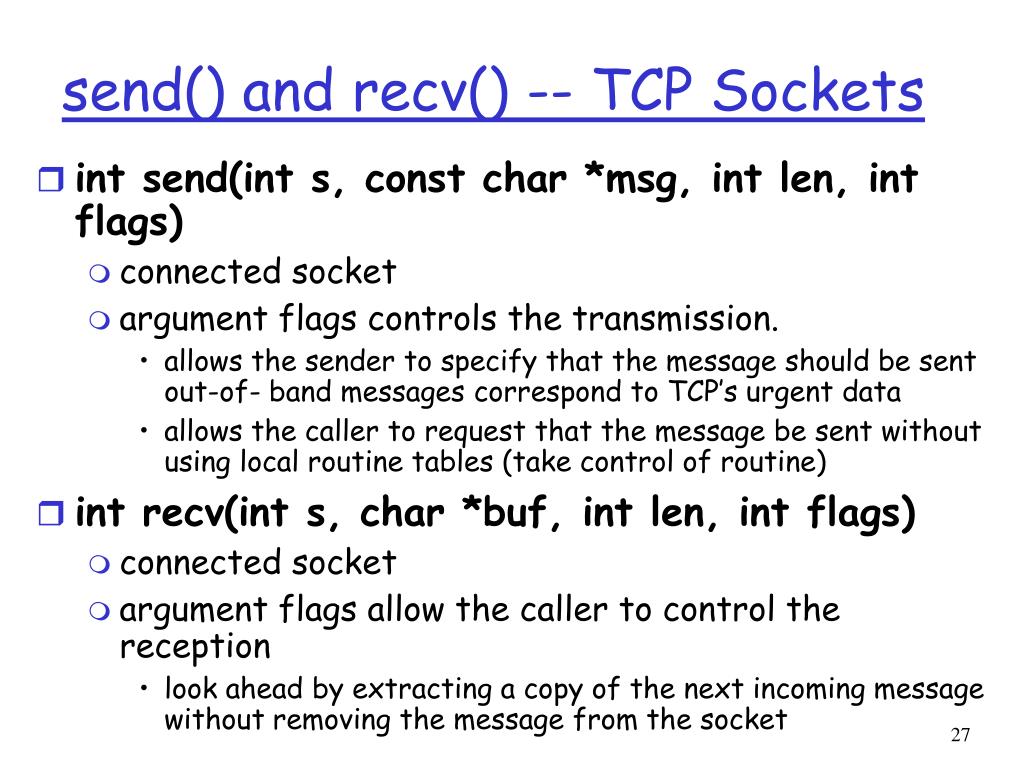 PPT Programming with TCP/IP PowerPoint Presentation, free download