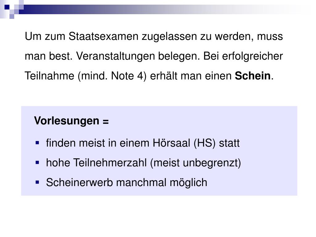 PPT Infoveranstaltung für Erstsemester PowerPoint Presentation, free