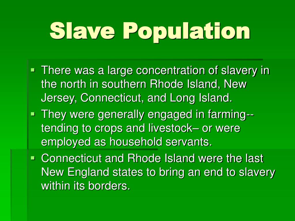 PPT Slavery in New England Colonies PowerPoint Presentation, free