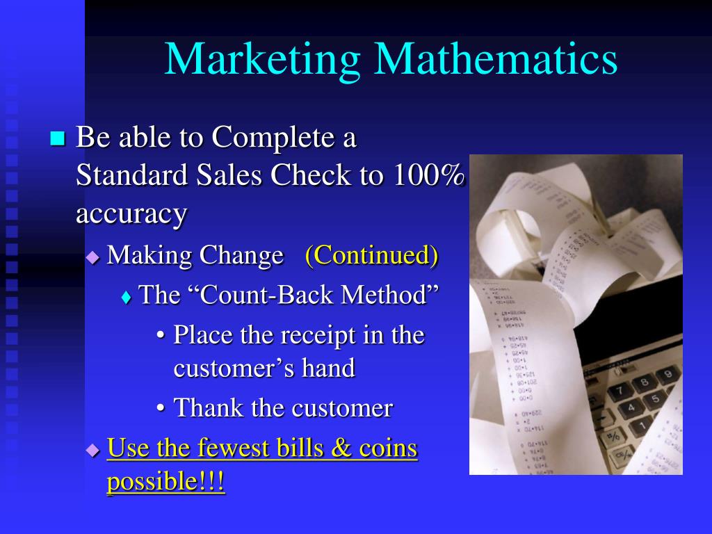 PPT Marketing Mathematics PowerPoint Presentation, free download ID
