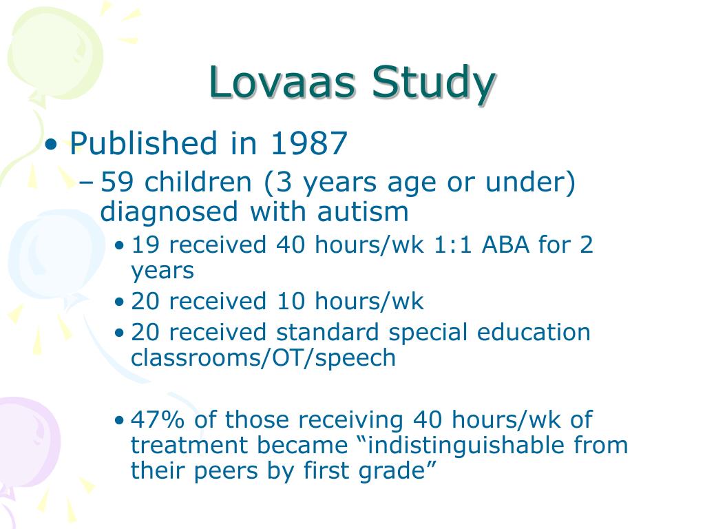 PPT Using the Verbal Behavior Approach to Teach Children with Autism