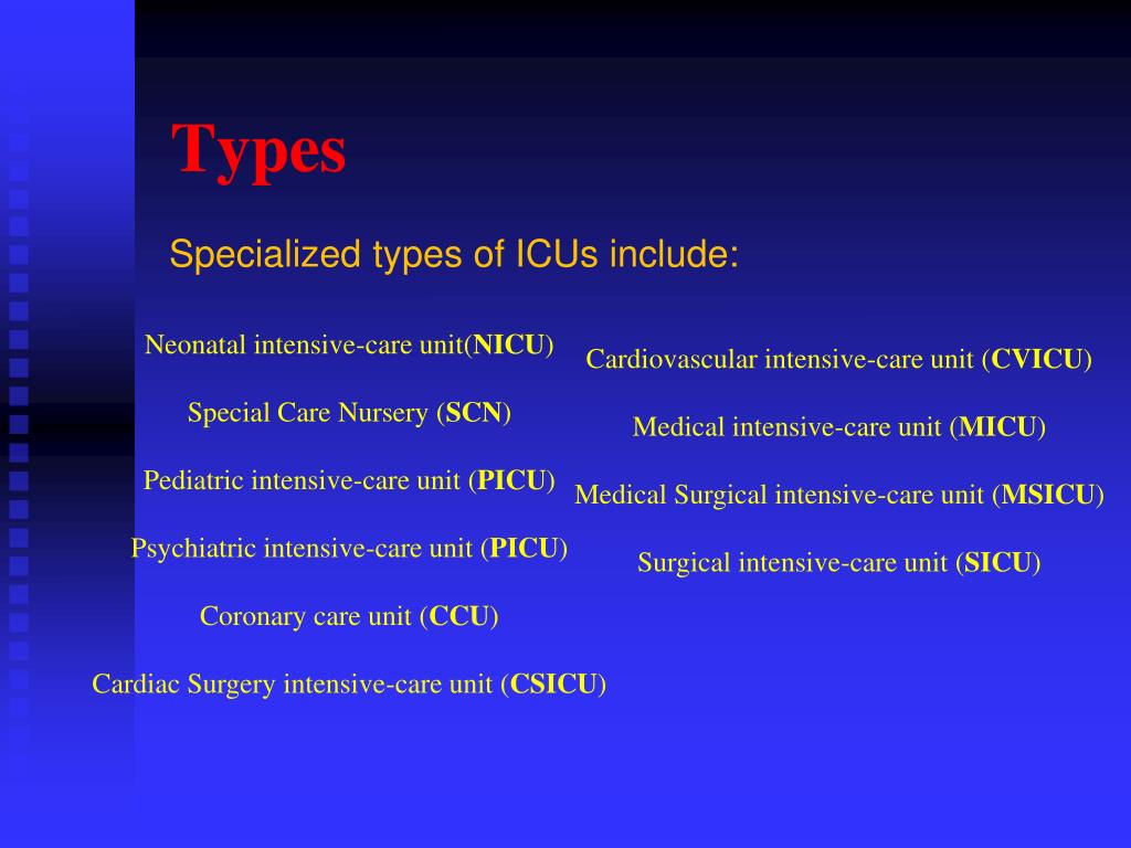 PPT Intensive Care Unit PowerPoint Presentation, free download ID
