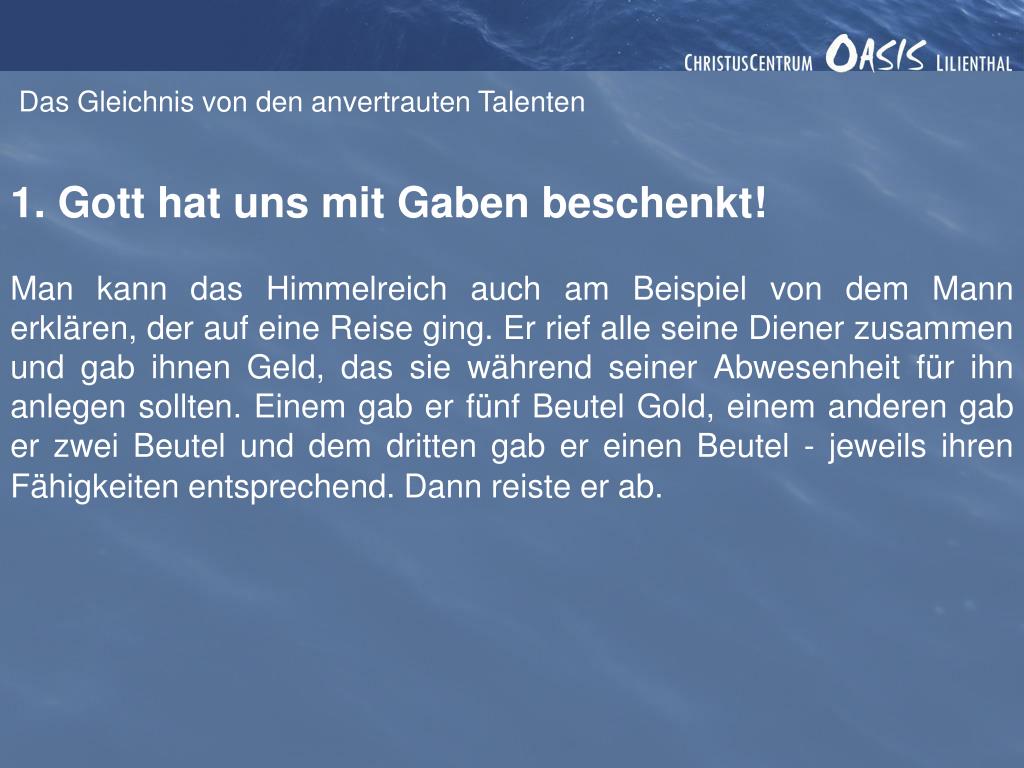 PPT Die Gleichnisse Jesu PowerPoint Presentation, free download ID