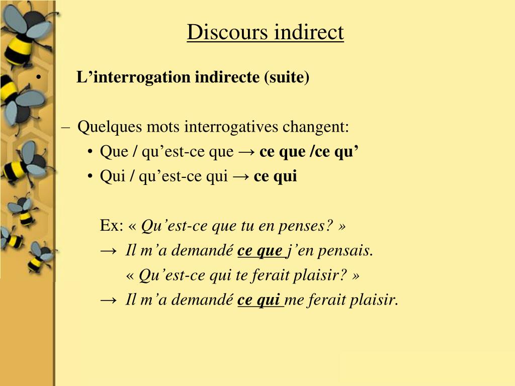 PPT Français 56 Les discours rapportés PowerPoint Presentation, free